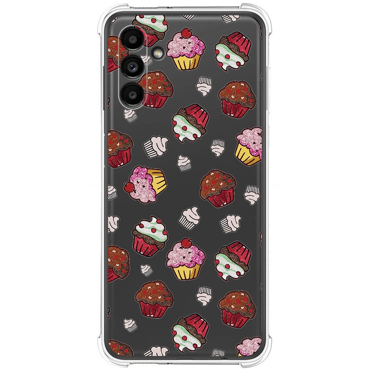 Funda Silicona Antigolpes para Samsung Galaxy A13 5G diseño Muffins Dibujos