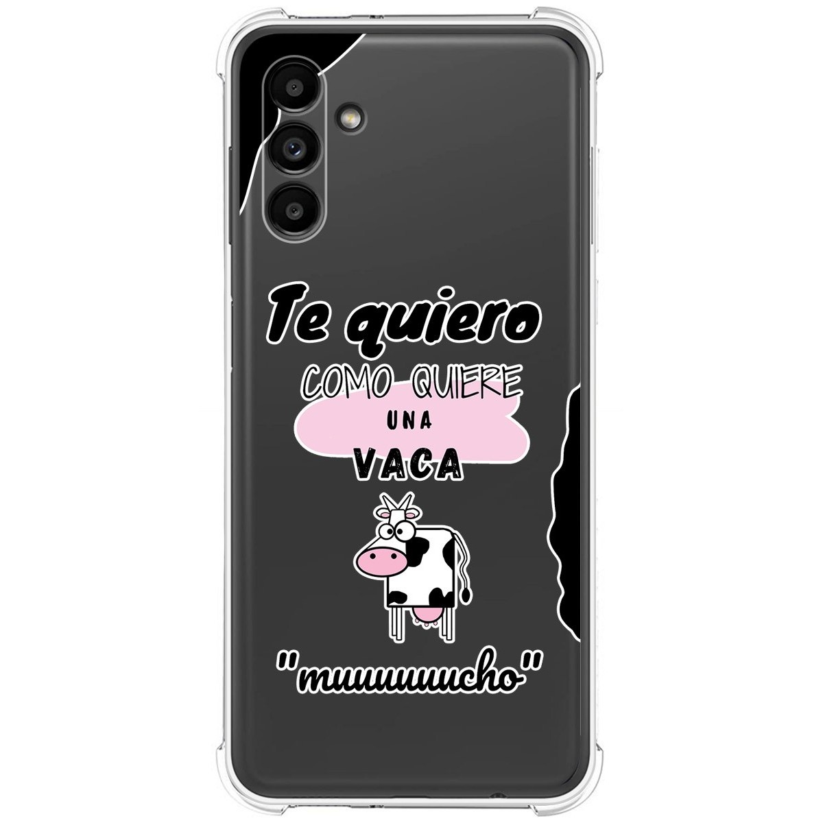 Funda Silicona Antigolpes para Samsung Galaxy A13 5G diseño Vaca Dibujos