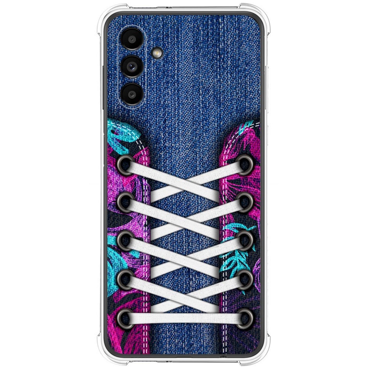 Funda Silicona Antigolpes para Samsung Galaxy A13 5G diseño Zapatillas 06 Dibujos