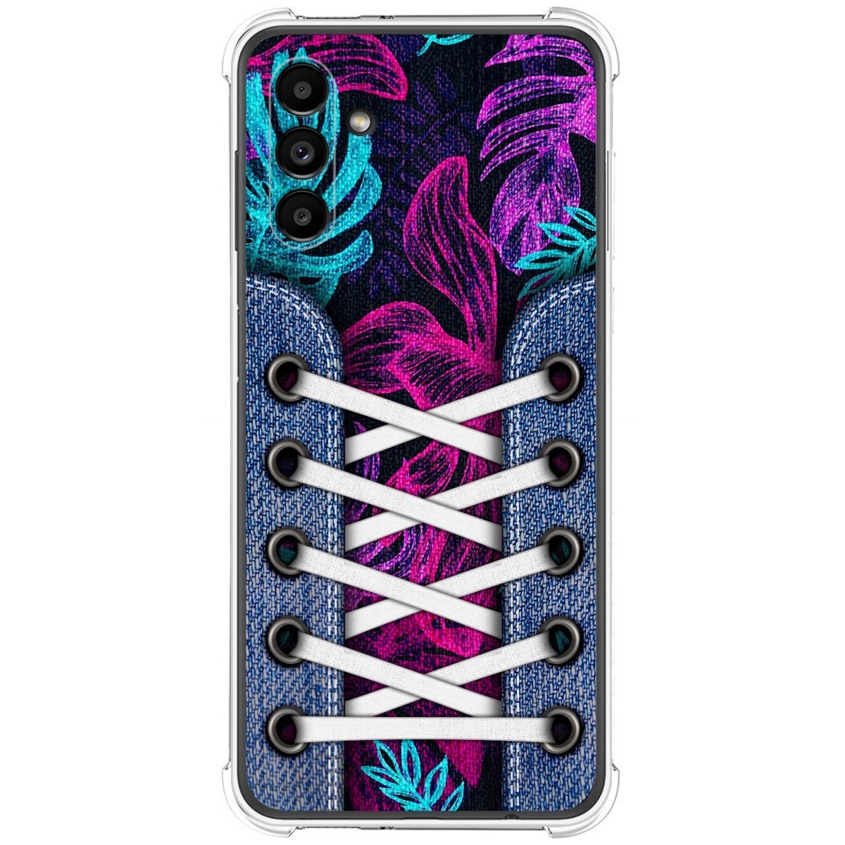 Funda Silicona Antigolpes para Samsung Galaxy A13 5G diseño Zapatillas 07 Dibujos