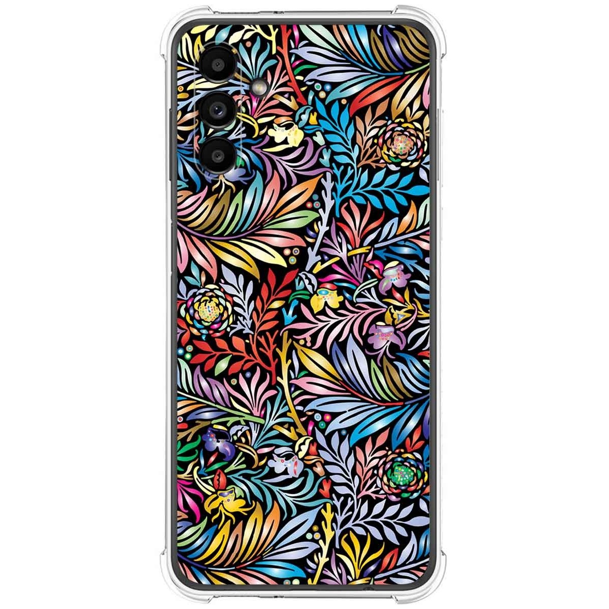Funda Silicona Antigolpes para Samsung Galaxy A13 5G diseño Flores 04 Dibujos