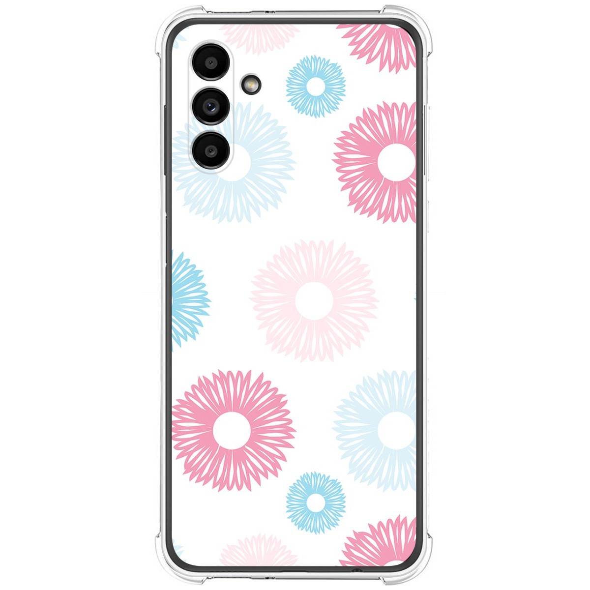 Funda Silicona Antigolpes para Samsung Galaxy A13 5G diseño Flores 06 Dibujos