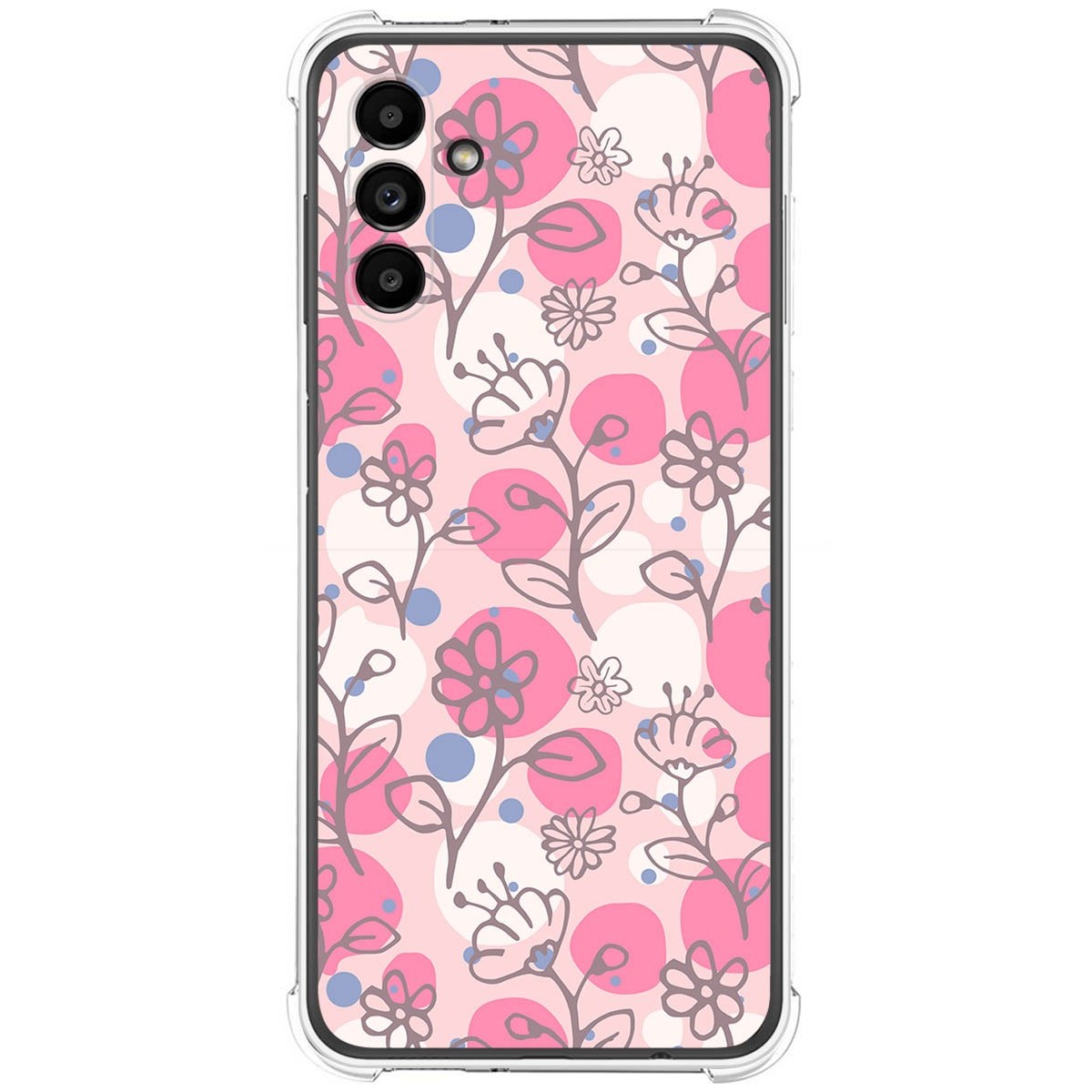 Funda Silicona Antigolpes para Samsung Galaxy A13 5G diseño Flores 07 Dibujos
