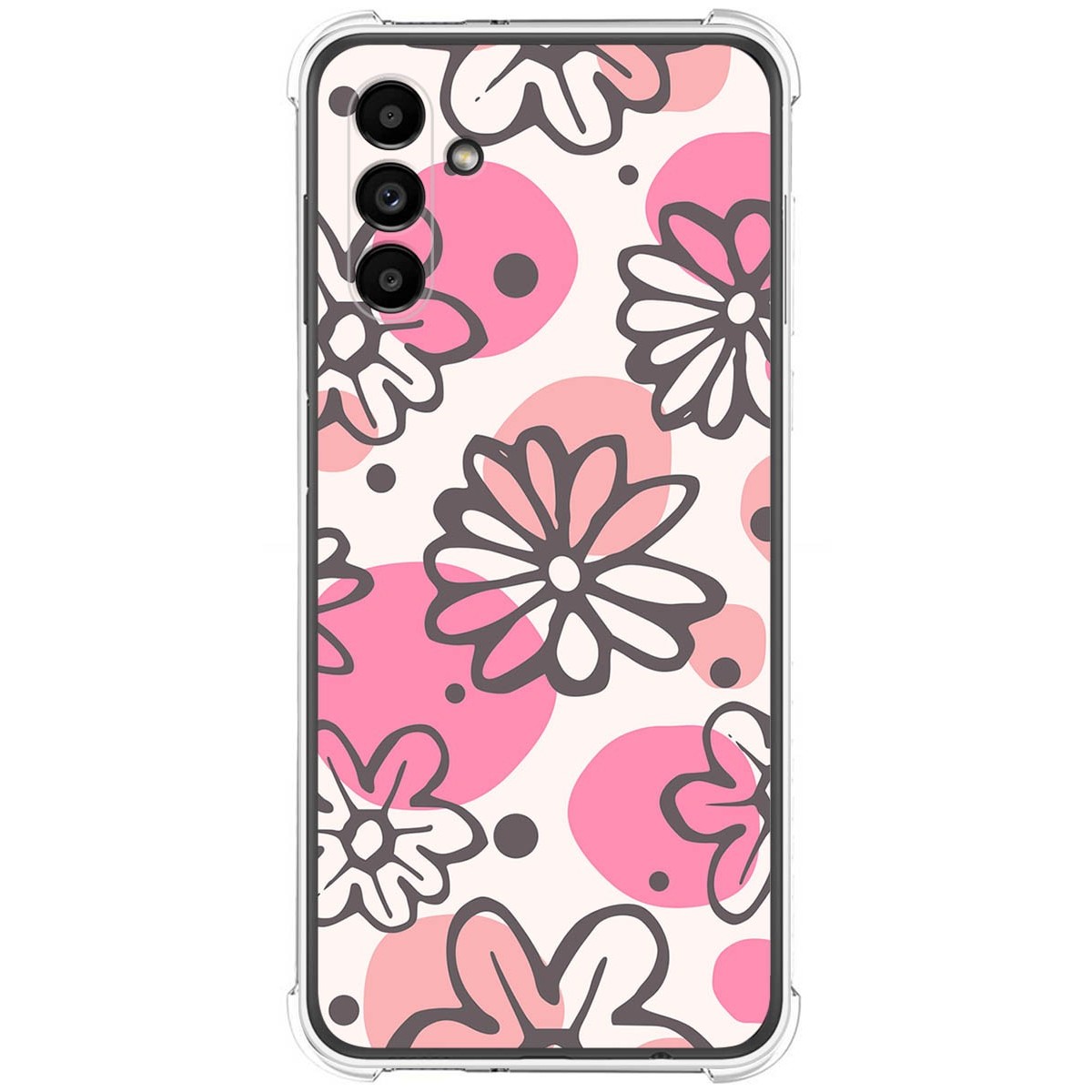Funda Silicona Antigolpes para Samsung Galaxy A13 5G diseño Flores 09 Dibujos
