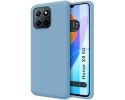 Funda Silicona Líquida Ultra Suave para Huawei Honor X8 5G color Azul