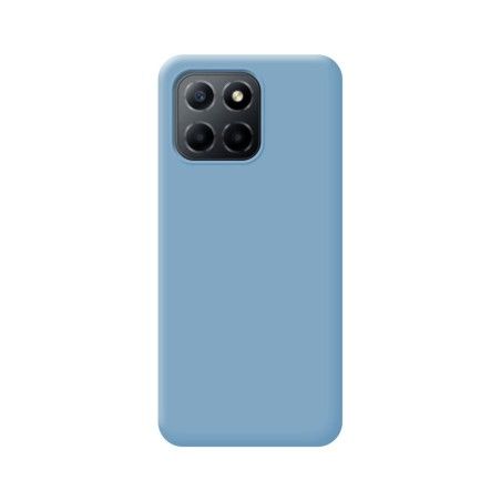 Funda Silicona Líquida Ultra Suave para Huawei Honor X8 5G color Azul