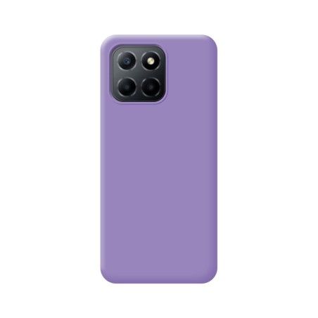 Funda Silicona Líquida Ultra Suave para Huawei Honor X8 5G color Morada