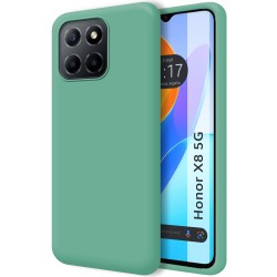 Funda Silicona Líquida Ultra Suave para Huawei Honor X8 5G color Verde