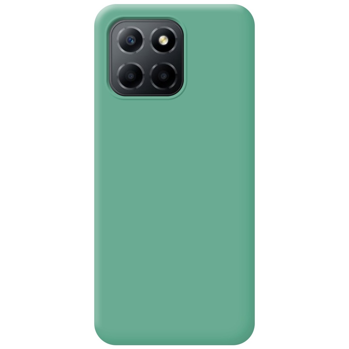 Funda Silicona Líquida Ultra Suave para Huawei Honor X8 5G color Verde