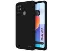 Funda Silicona Líquida Ultra Suave para ZTE Blade A52 color Negra