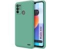 Funda Silicona Líquida Ultra Suave para ZTE Blade A52 color Verde