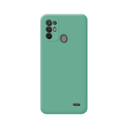 Funda Silicona Líquida Ultra Suave para ZTE Blade A52 color Verde