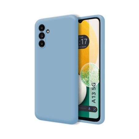 Funda Silicona Líquida Ultra Suave para Samsung Galaxy A13 5G color Azul