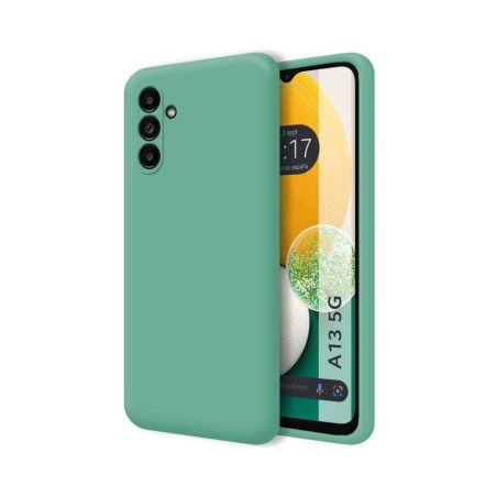 Funda Silicona Líquida Ultra Suave para Samsung Galaxy A13 5G color Verde