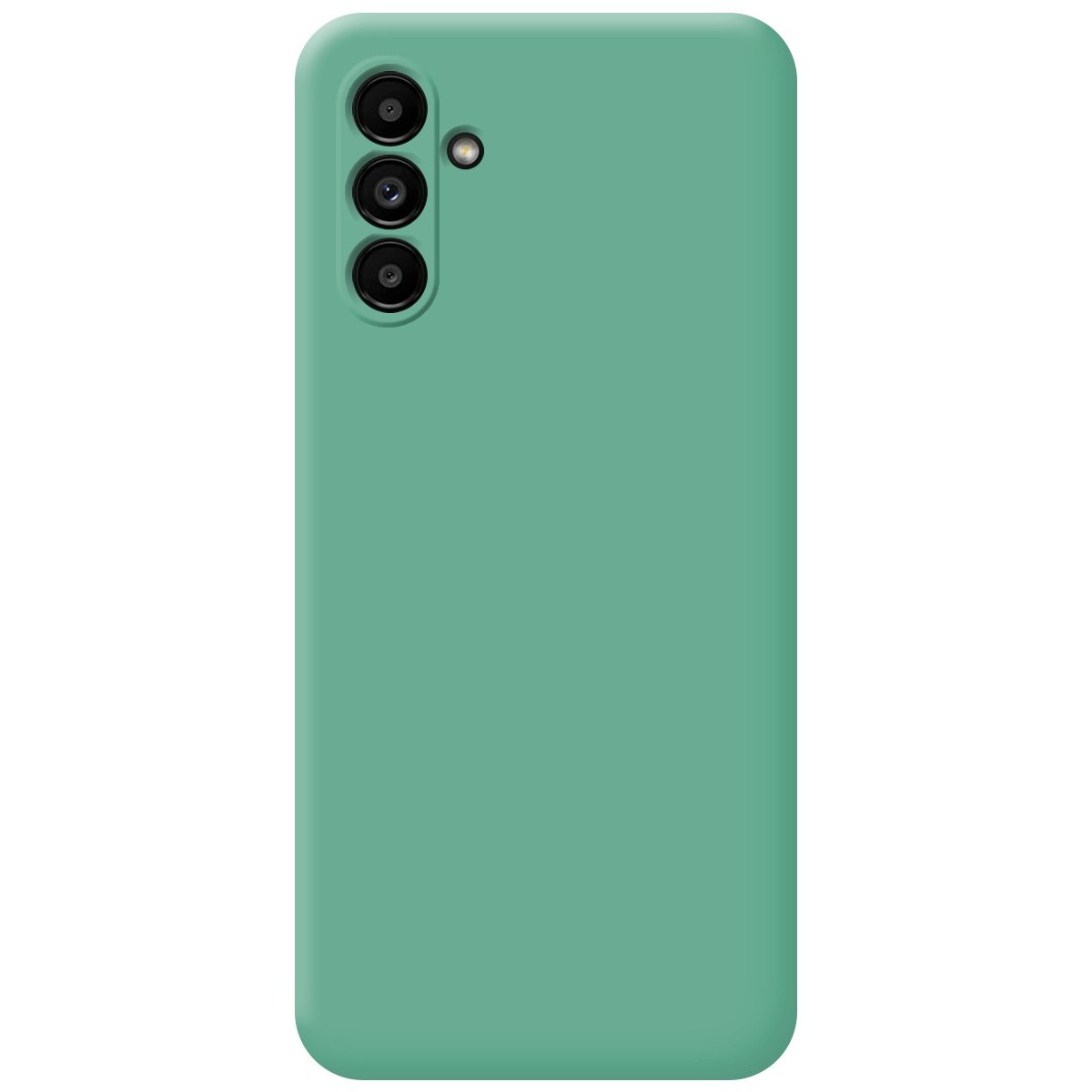 Funda Silicona Líquida Ultra Suave para Samsung Galaxy A13 5G color Verde