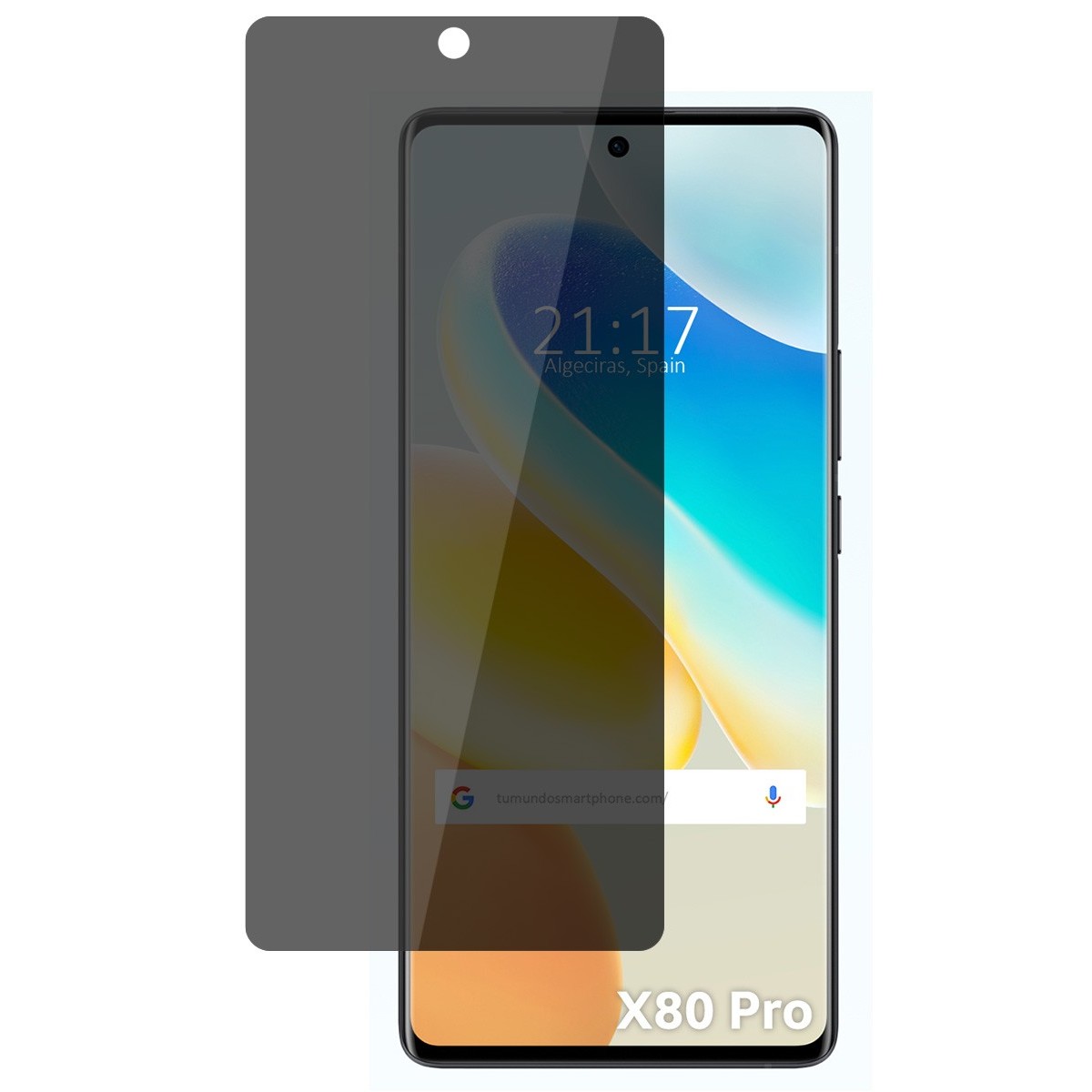 Protector Pantalla Hidrogel Privacidad Antiespías para Vivo X80 Pro 5G