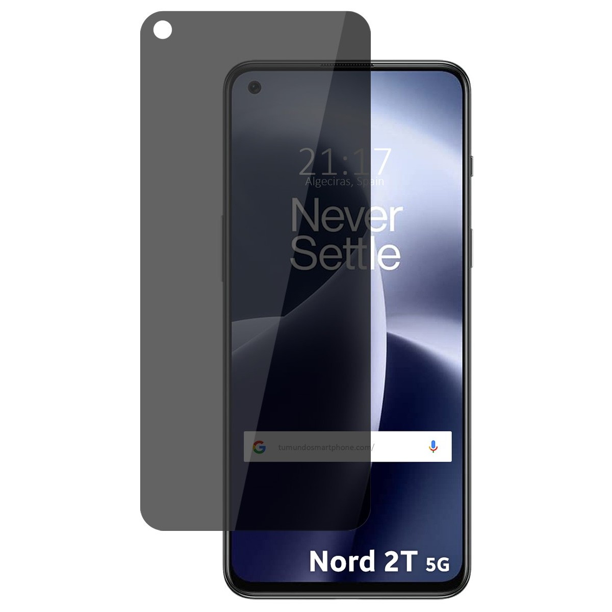 Protector Pantalla Hidrogel Privacidad Antiespías para Oneplus Nord 2T 5G