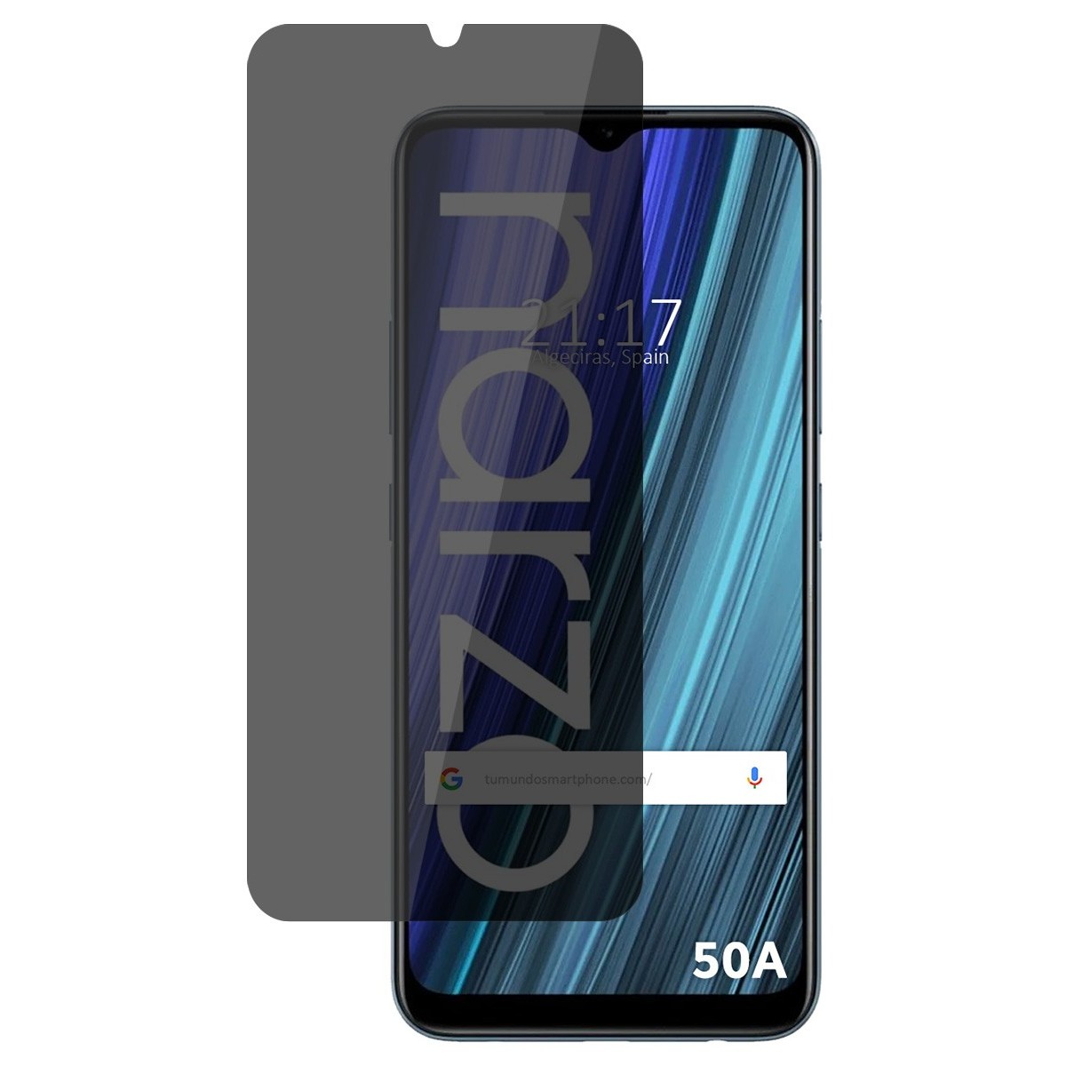 Protector Pantalla Hidrogel Privacidad Antiespías para Realme Narzo 50A