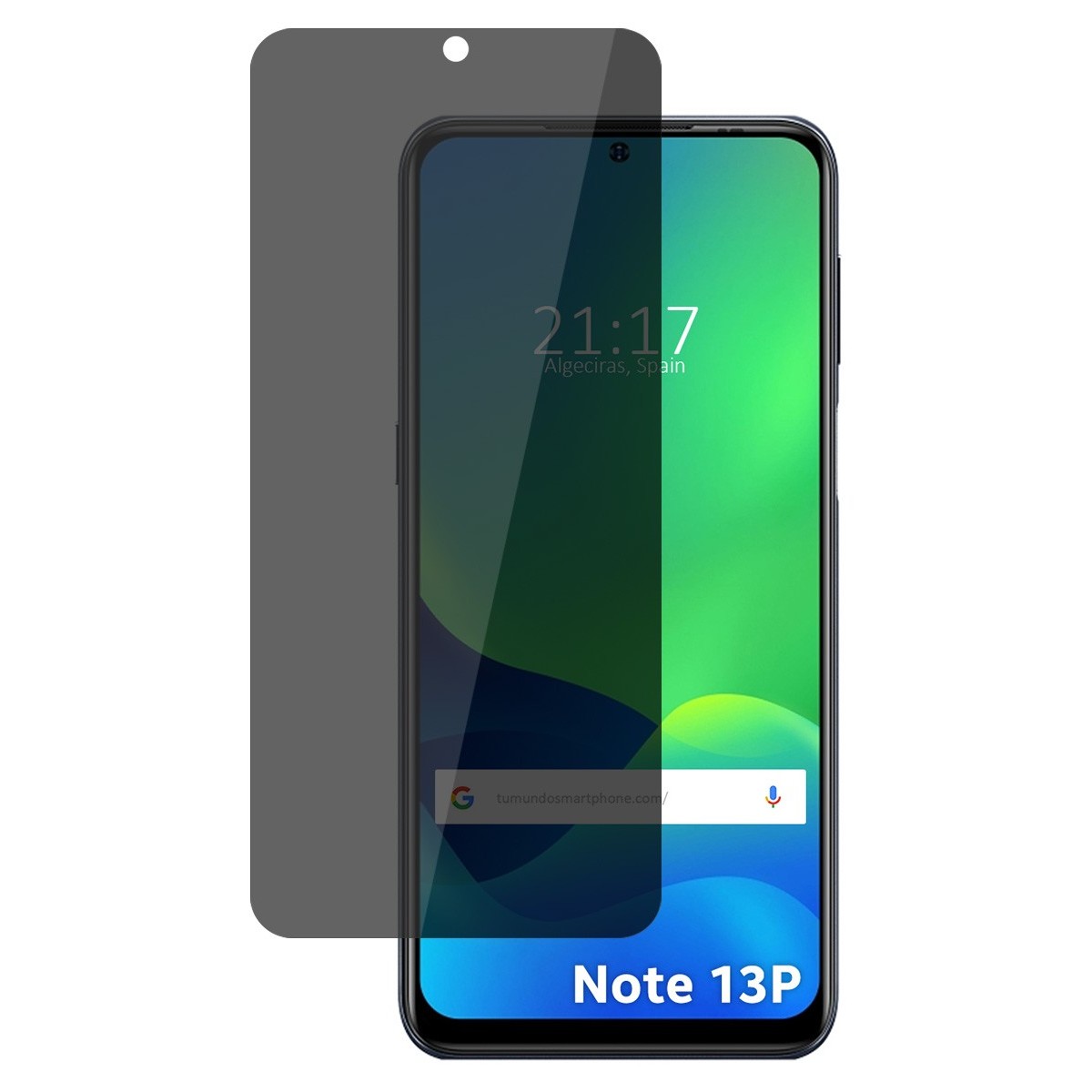 Protector Pantalla Hidrogel Privacidad Antiespías para Ulefone Note 13P