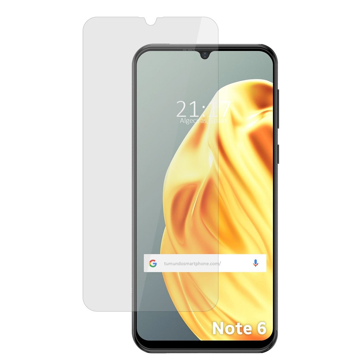 Protector Pantalla Hidrogel Mate Antihuellas para Ulefone Note 6 / 6P