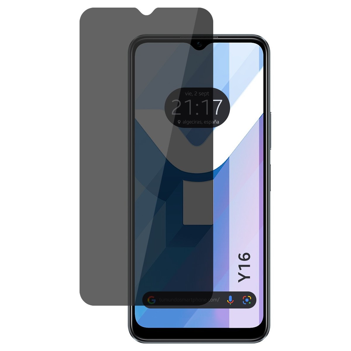 Protector Pantalla Hidrogel Privacidad Antiespías para Vivo Y16