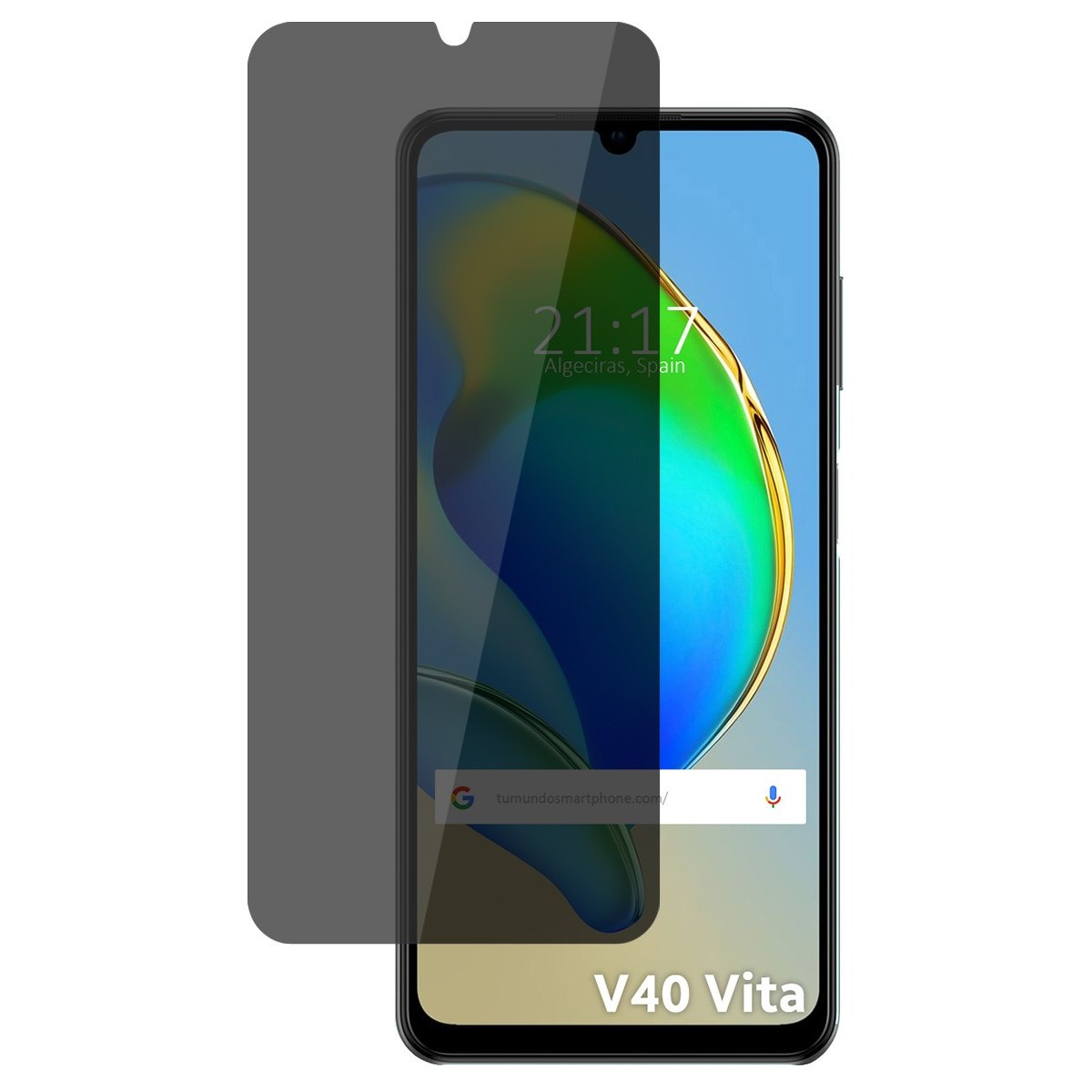 Protector Pantalla Hidrogel Privacidad Antiespías para ZTE Blade V40 Vita