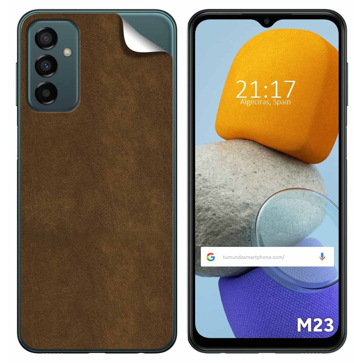 Pegatina Vinilo Autoadhesiva Textura Piel para Samsung Galaxy M23 5G