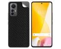 Pegatina Vinilo Autoadhesiva Textura Carbono para Xiaomi 12 Lite 5G