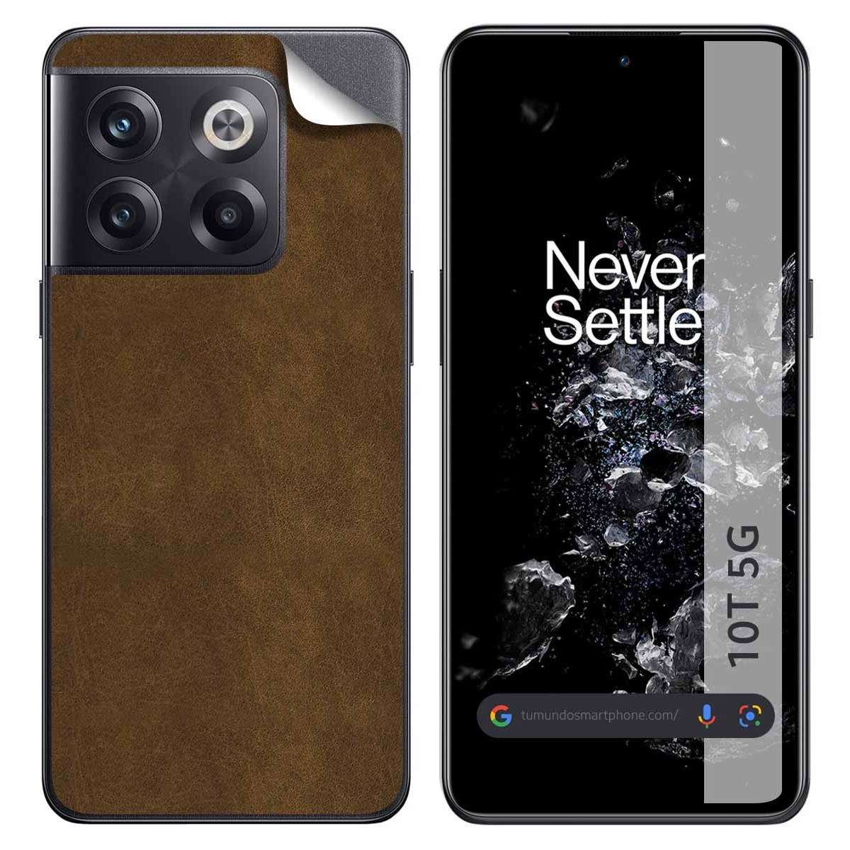 Pegatina Vinilo Autoadhesiva Textura Piel para Oneplus 10T 5G