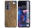 Pegatina Vinilo Autoadhesiva Textura Corcho para Motorola Moto Edge 30 5G