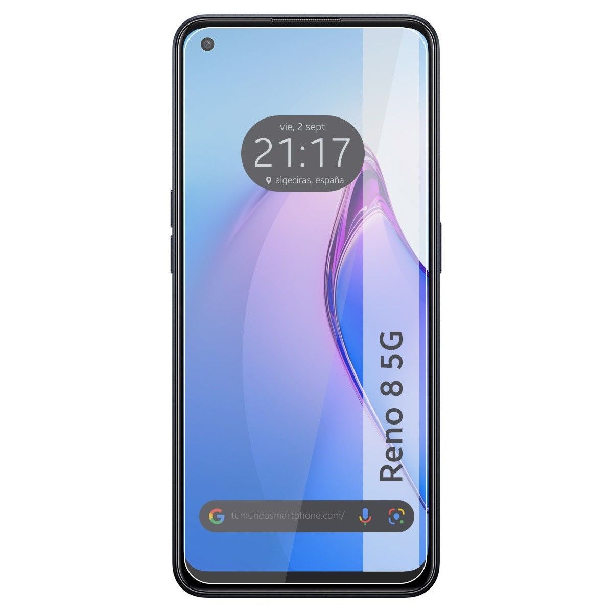 Protector Cristal Templado para Oppo Reno 8 5G Vidrio