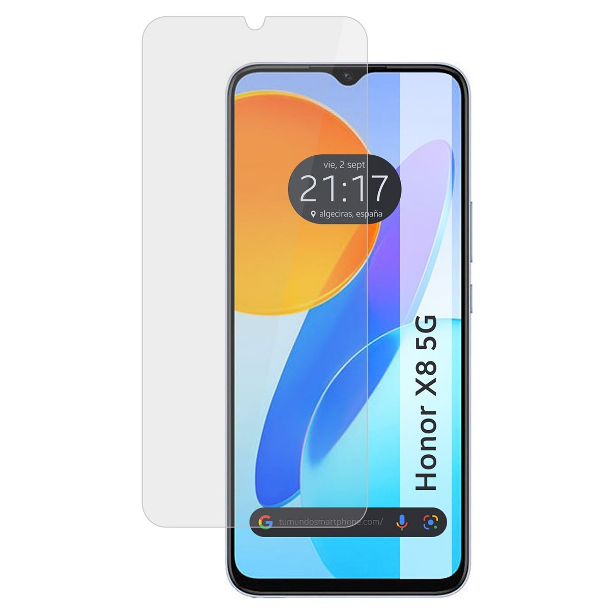 Protector Cristal Templado para Huawei Honor X8 5G Vidrio