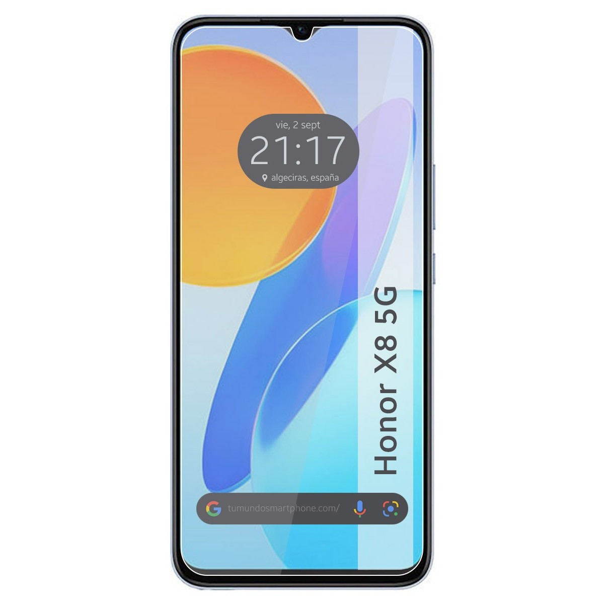 Protector Cristal Templado para Huawei Honor X8 5G Vidrio