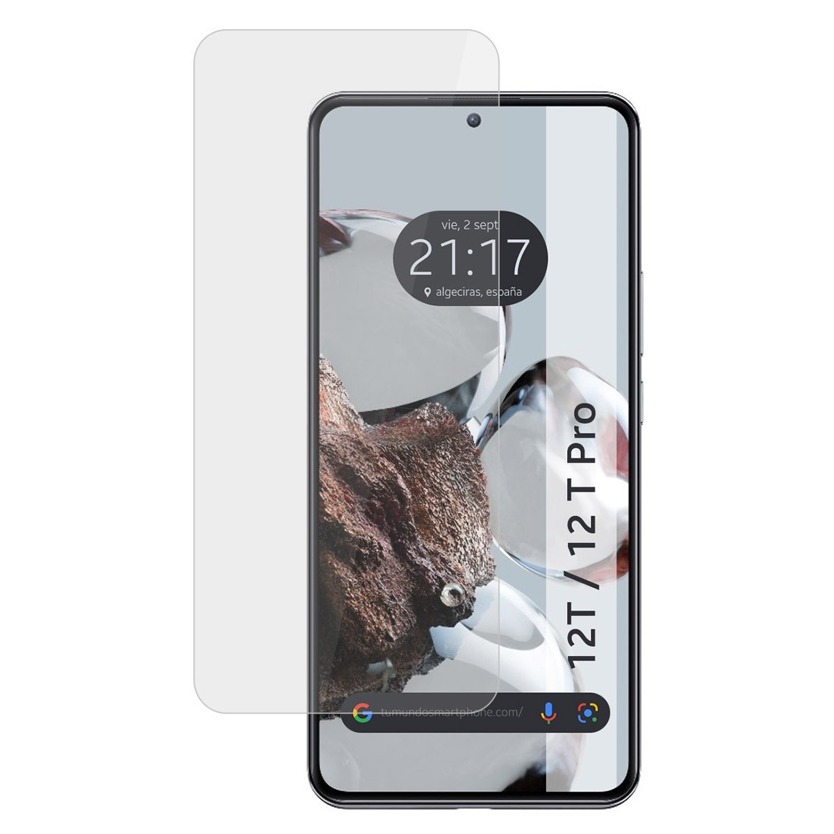 Protector Cristal Templado para Xiaomi 12T / 12T Pro 5G Vidrio