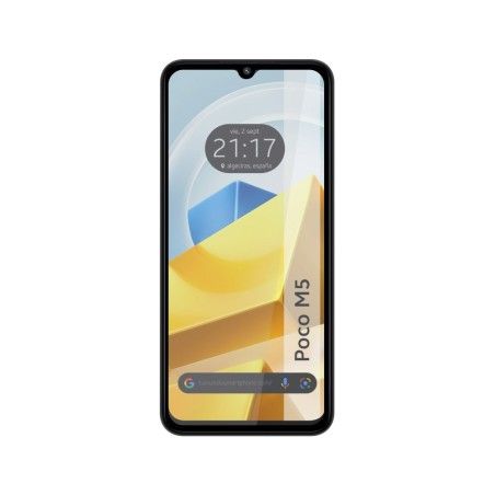 Protector Cristal Templado Completo 5D Full Glue Negro para Xiaomi POCO M5 Vidrio