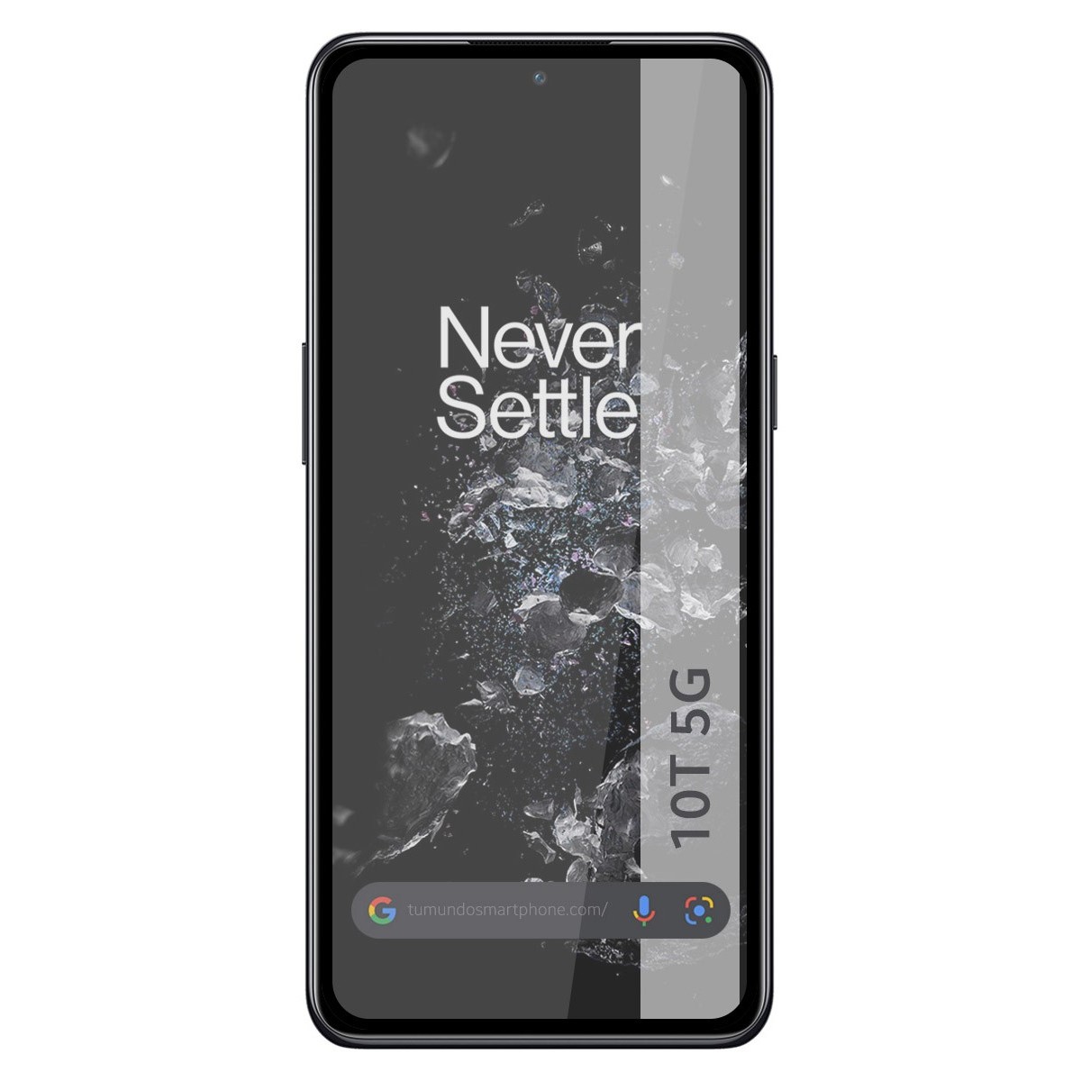 Protector Cristal Templado Completo 5D Full Glue Negro para Oneplus 10T 5G Vidrio