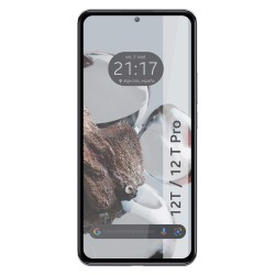Protector Cristal Templado Completo 5D Full Glue Negro para Xiaomi 12T / 12T Pro 5G Vidrio 2