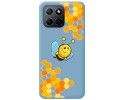 Funda Silicona Líquida Azul para Huawei Honor X8 5G diseño Abeja Dibujos