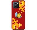 Funda Silicona Líquida Roja para Huawei Honor X8 5G diseño Abeja Dibujos