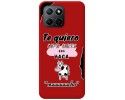 Funda Silicona Líquida Roja para Huawei Honor X8 5G diseño Vaca Dibujos