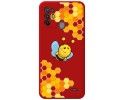 Funda Silicona Líquida Roja para ZTE Blade A52 diseño Abeja Dibujos
