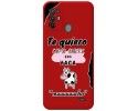 Funda Silicona Líquida Roja para ZTE Blade A52 diseño Vaca Dibujos