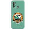 Funda Silicona Líquida Verde para ZTE Blade A52 diseño Adventure Time Dibujos