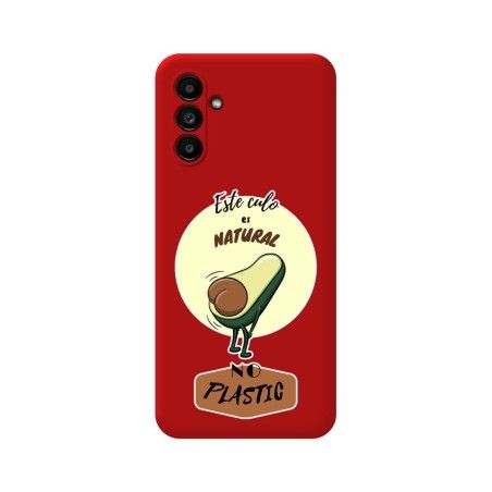 Funda Silicona Líquida Roja para Samsung Galaxy A13 5G diseño Culo Natural Dibujos