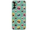 Funda Silicona Líquida Verde para Samsung Galaxy A13 5G diseño Catrina Dibujos