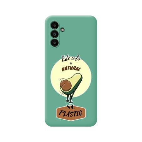 Funda Silicona Líquida Verde para Samsung Galaxy A13 5G diseño Culo Natural Dibujos