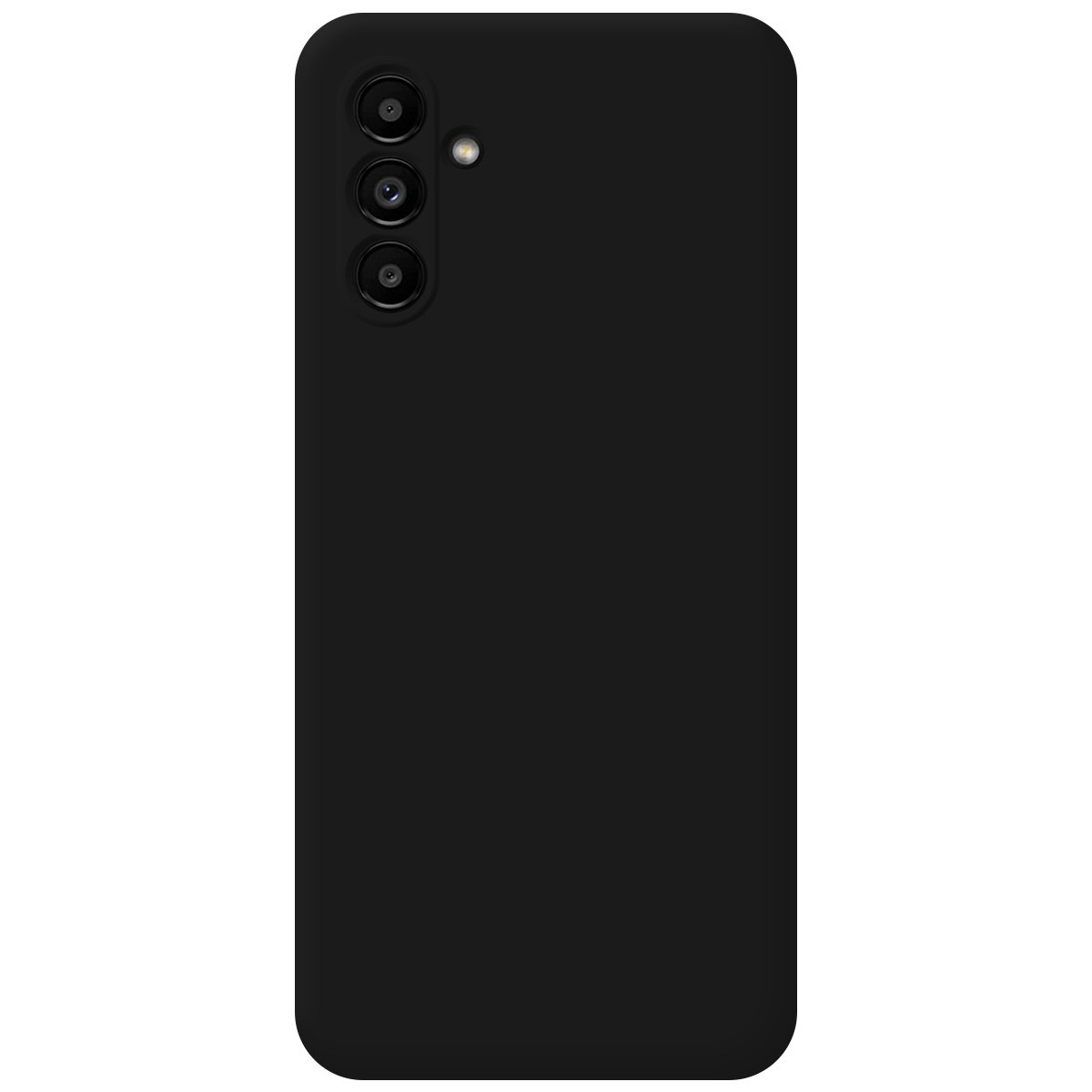 Funda Silicona Líquida Ultra Suave para Samsung Galaxy A13 5G color Negra