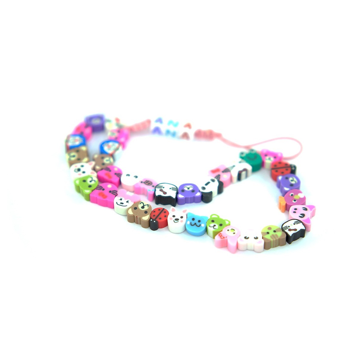 Personaliza tu Pulsera de Cuentas Modelo Animales con Tu Nombre