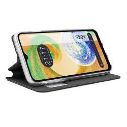 Funda Libro Soporte con Ventana para Samsung Galaxy A04s color Negra 2