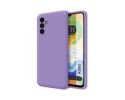 Funda Silicona Líquida Ultra Suave para Samsung Galaxy A04s color Morada